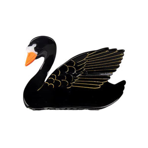 Swan Hair Claw