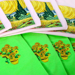 Van Gogh Sunflowers Tee