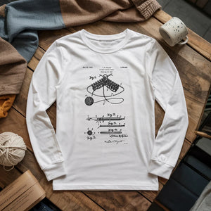 Vintage Knitting Pattern Long Sleeve T-shirt