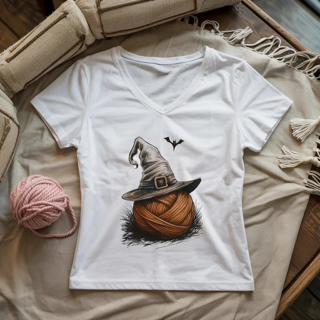 Witch’s Yarn Lady V-neck