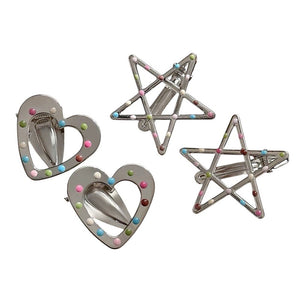 Candy Crush Hair Clips